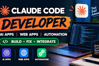 be your claude code developer for ai coding, web apps and automation
