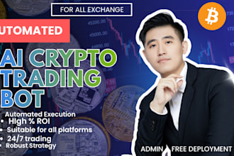 build ai crypto trading bot, automated crypto trading bot for any exchange