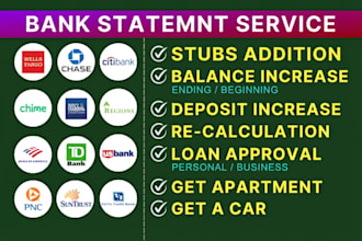 bank statement bank statement PDF to editable format