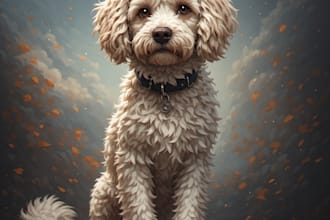draw a digital portrait of your pet