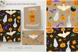create seamless vector patterns for fabric and print
