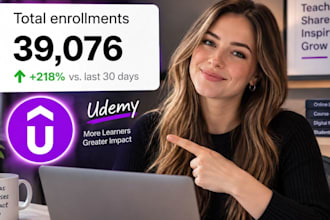 promote online course, udemy course promotion with targeted course marketing