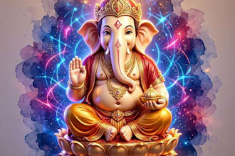 create custom spiritual ai art and lord artwork
