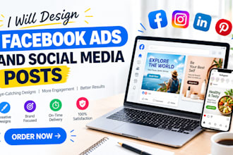 design facebook ads and social media posts