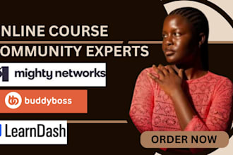 create mighty network membership site mighty network space set up online course