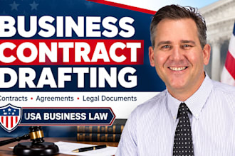 draft business contracts, agreements and legal documents