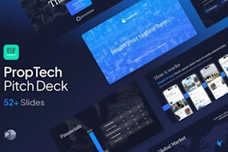 design a modern real estate pitch deck or proposal