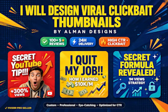 design clickbait urdu youtube thumbnail for vlog and gaming