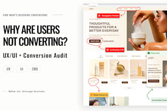 audit your website UX UI and improve user experience