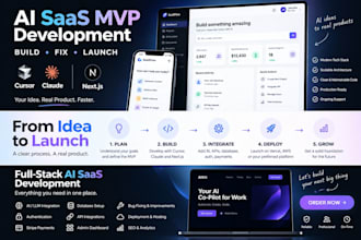 build fix and launch your ai saas mvp with cursor claude