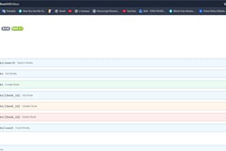 build fastapi rest api