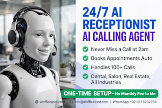 build ai receptionist and ai calling agent for your business