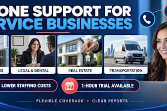 provide phone support, call answering, and virtual receptionist services