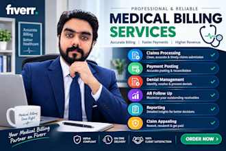 do medical billing, payment posting, denial management, and ar follow up