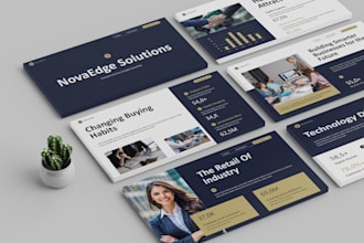 create modern powerpoint presentations for business and corporate use