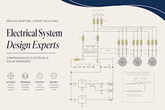 high voltage electrical power systems substation and solar cad drawings