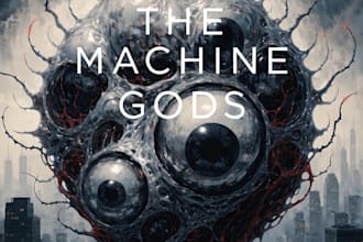 make design fantasy, horror and dystopian book cover art