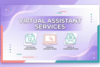 be your virtual assistant for scheduling email and data entry