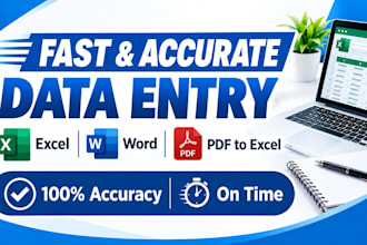 do accurate data entry in excel ms word copy paste and typing work
