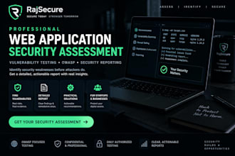 perform a web application security assessment
