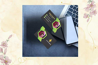 design a professional business card and visiting card