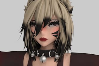 create custom vrchat avatars, vtuber models and vrc characters