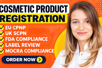 guide you to register your cosmetic products on eu cpnp UK scpn opss portal
