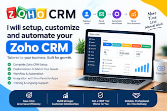 setup, customize and automate your zoho CRM