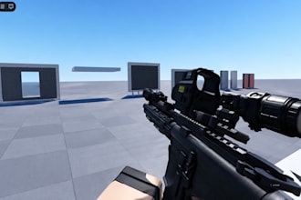 develop roblox game systems, scripts and animations
