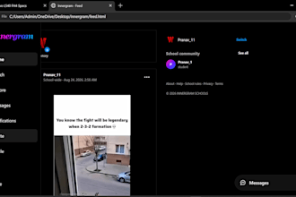 create clean ready to use website as you request