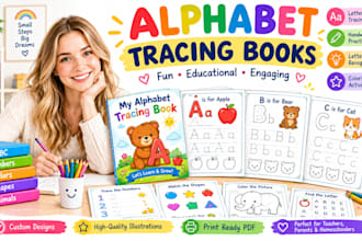 create fun preschool alphabet tracing books and kids worksheets