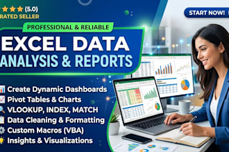 excel data analysis and report