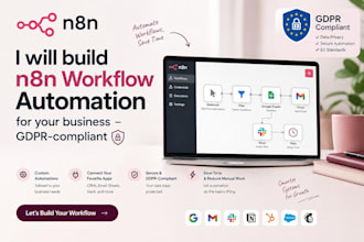 build n8n workflow automation for german businesses