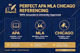 do perfect academic referencing apa mla chicago harvard bibliography