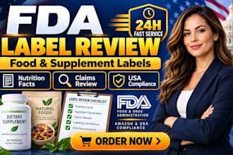 supplement label fda compliance food label fda label review nutrition facts food