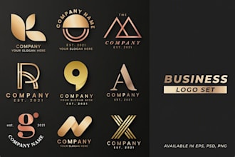 design a modern and luxury minimalist logo