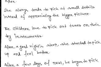write anything with my handwriting but not cursive