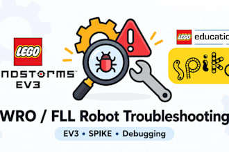 troubleshoot and improve your wro or fll robot