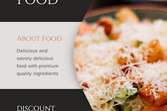 create stunning food flyers that boost your sales