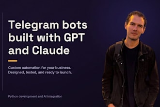 build a custom telegram bot with ai chatgpt integration