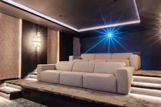 design 3d home cinema, media room, screening room, movie room, private cinema