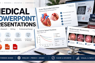research and create a medical powerpoint presentation