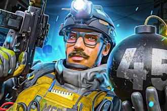 do a professional 3d warzone thumbnail for youtube