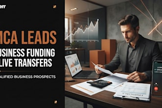 mca leads, business funding leads, business loan live transfers