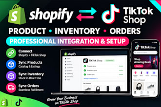 connect shopify to tiktok shop and set up product sync