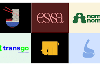 professional logo, branding kit and brand identity