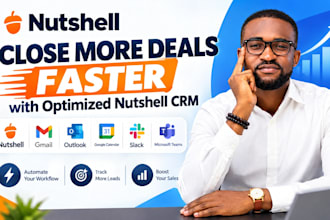 set up, optimize and automate your nutshell CRM with zapier