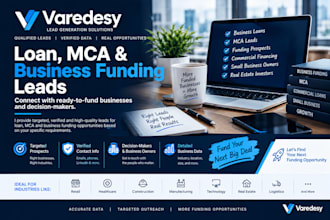 generate targeted loan, mca and business funding leads