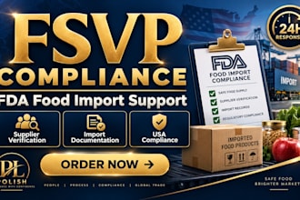 fsvp agent fda compliance fda registration us agent import permit food import eu