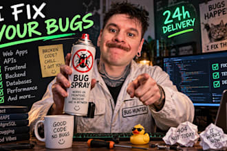 manually test your website or web app and report bugs